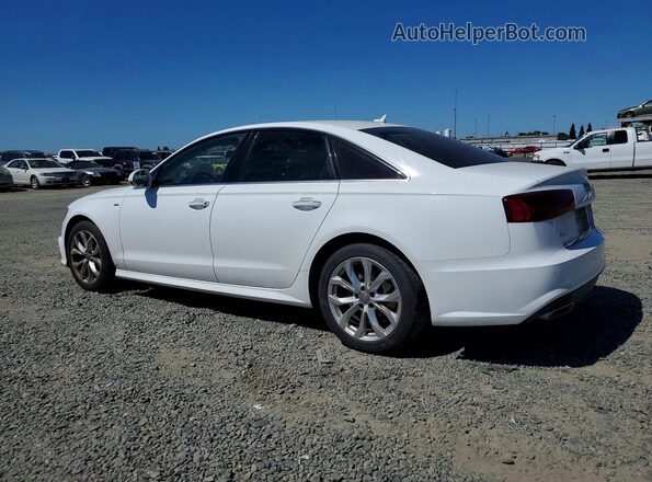 WAUC8AFC8JN024206 2018 AUDI A6 White უკანა მარცხენა