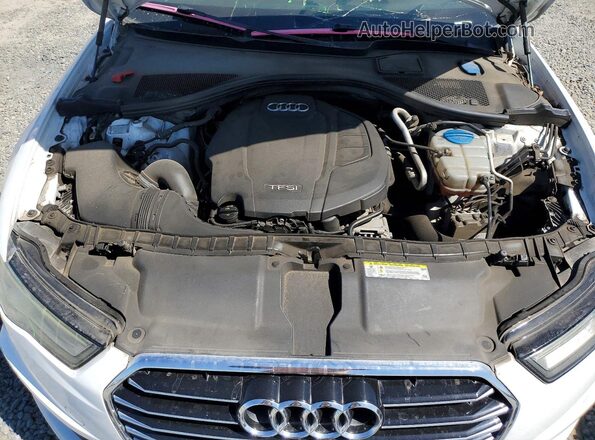WAUC8AFC8JN024206 2018 AUDI A6 White უკანა სალონის ხედი