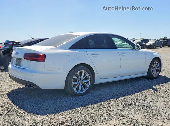 WAUC8AFC8JN024206 2018 AUDI A6 White უკანა მარჯვენა