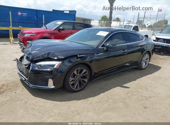 WAUCBCF50PA048854 2023 AUDI OTHER Black წინა მარცხენა ხედი სამი მეოთხედიდან