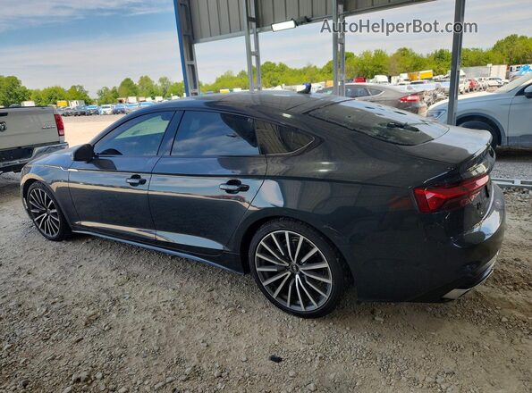 WAUCBCF51NA012040 2022 AUDI A5 Charcoal Հետևի ձախ