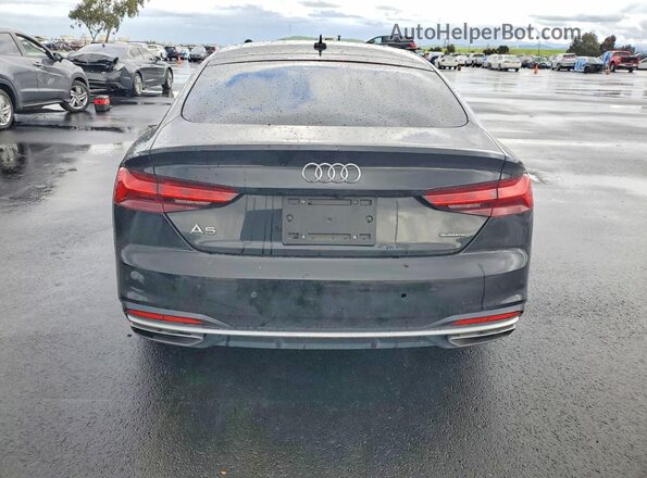 WAUCBCF54NA003512 2022 AUDI A5 Black უკანა ხედი