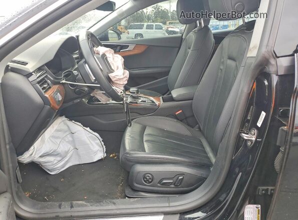 WAUCBCF54NA003512 2022 AUDI A5 Black წინა სალონის ხედი