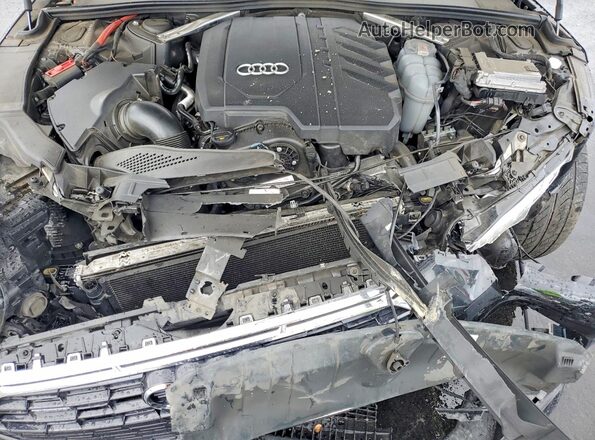 WAUCBCF54NA003512 2022 AUDI A5 Black უკანა სალონის ხედი