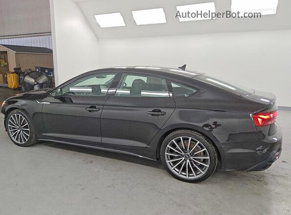 WAUCBCF55NA030637 2022 AUDI A5 Black Հետևի ձախ