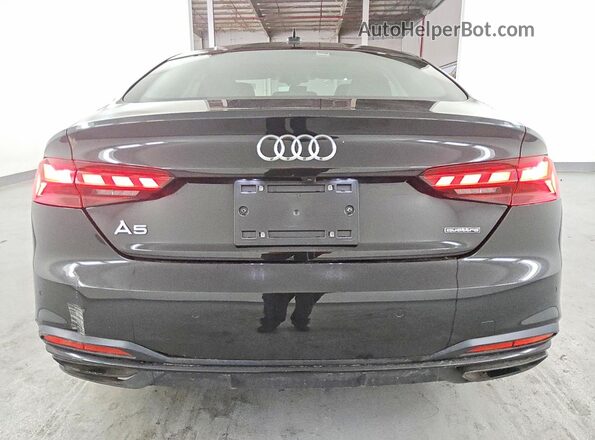 WAUCBCF55NA030637 2022 AUDI A5 Black Հետևի տեսք
