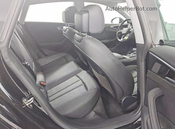 WAUCBCF55NA030637 2022 AUDI A5 Black Հետևի նստատեղերի տեսք