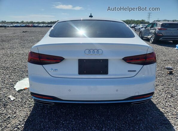 WAUCBCF57NA033622 2022 AUDI A5 White Вид ззаду