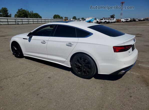 WAUCBCF5XPA015537 2023 AUDI A5 Белый Задняя левая четверть