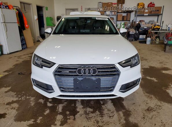 WAUCNAF42KA007895 2019 AUDI A4 Белый Вид спереди