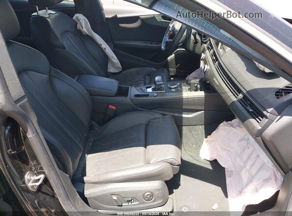 WAUCNCF59JA088137 2018 AUDI A5 Black Front interior view