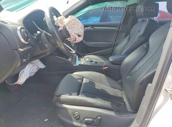 WAUCUGFF6LA105367 2020 AUDI A3 Black Front interior view