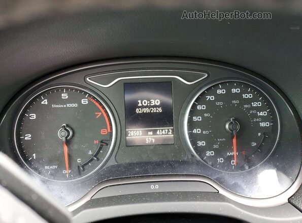 WAUCUGFF7LA070306 2020 AUDI OTHER White ხელსაწყოთა პანელის ხედი