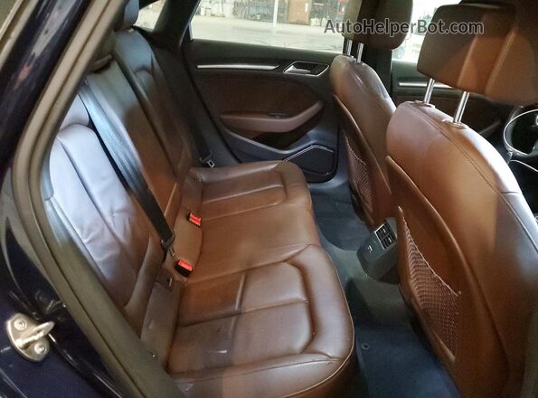 WAUCUGFF8LA096557 2020 AUDI A3 Blue Widok tylnych siedzeń