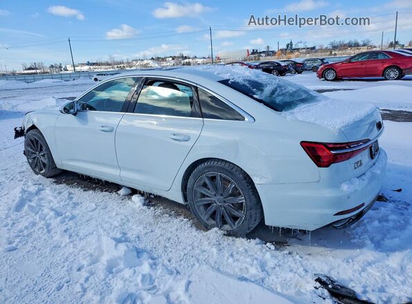 WAUD2AF28KN072903 2019 AUDI A6 White Trasero izquierdo