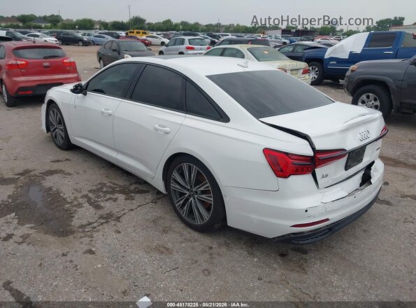 WAUD3AF20MN046697 2021 AUDI A6 White უკანა მარცხენა