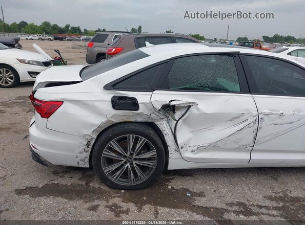 WAUD3AF20MN046697 2021 AUDI A6 White წინა ხედი