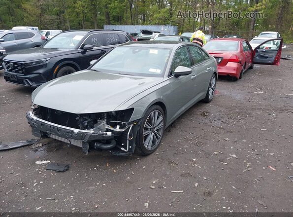 WAUD3BF25RN040617 2024 AUDI OTHER Gray Առջևի ձախ երեք քառորդ տեսարան