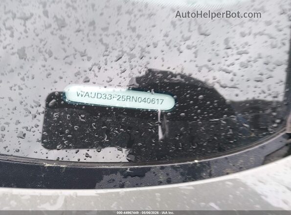 WAUD3BF25RN040617 2024 AUDI OTHER Gray 