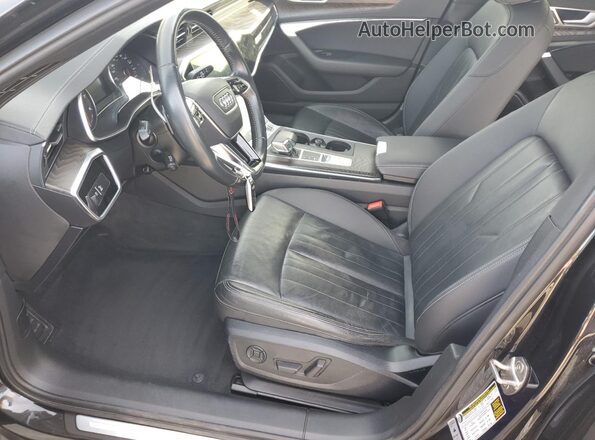 WAUD8AF21KN124211 2019 AUDI A6 Серебряный Вид салона спереди