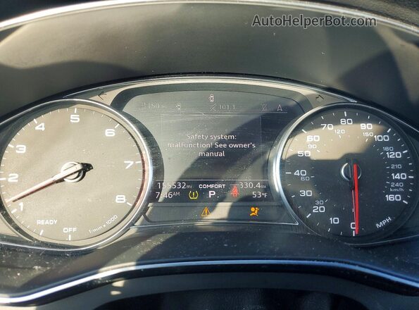 WAUD8AF28KN128952 2019 AUDI A6 Black Instrument cluster view