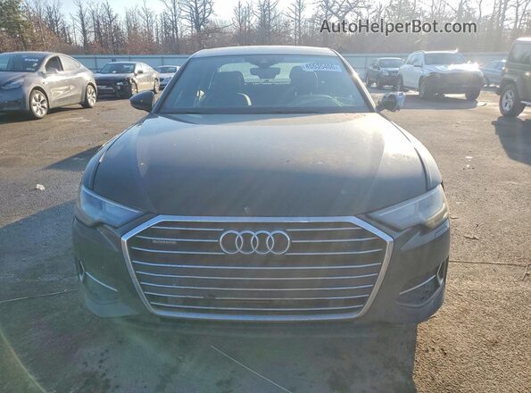 WAUD8AF28KN128952 2019 AUDI A6 Black Front view