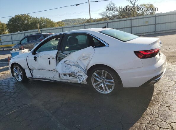 WAUDAAF40PN001609 2023 AUDI A4 White Trasero izquierdo