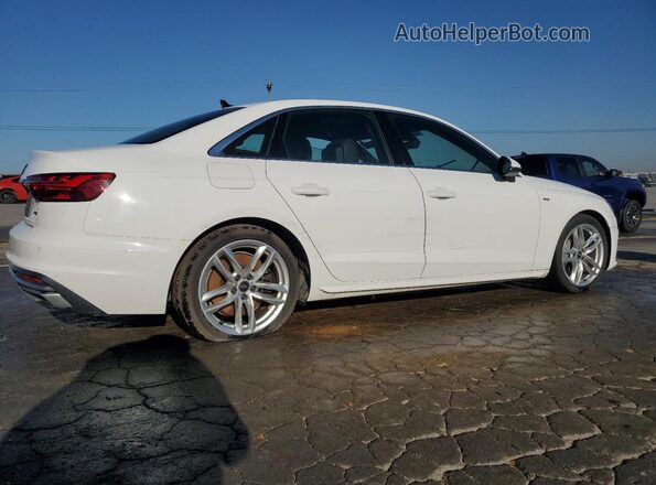 WAUDAAF40PN001609 2023 AUDI A4 White Trasero derecho