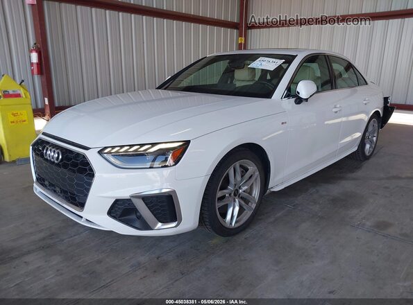 WAUDAAF40RN010314 2024 AUDI OTHER White Vista tres cuartos delantera izquierda