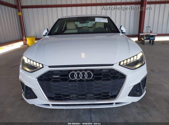 WAUDAAF40RN010314 2024 AUDI OTHER White Vista del cuadro de instrumentos