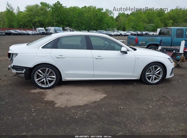 WAUDAAF42NN005173 2022 AUDI A4 White უკანა სალონის ხედი