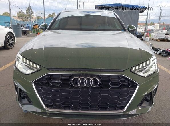 WAUDAAF45RN010633 2024 AUDI OTHER Green Vista interior trasera