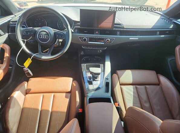 WAUDAAF4XPN022032 2023 AUDI A4 White Widok deski rozdzielczej