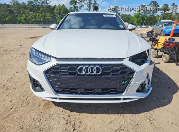 WAUDAAF4XPN022032 2023 AUDI A4 White Widok z przodu
