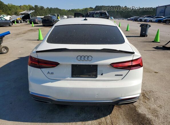 WAUDACF51MA043939 2021 AUDI A5 White უკანა ხედი