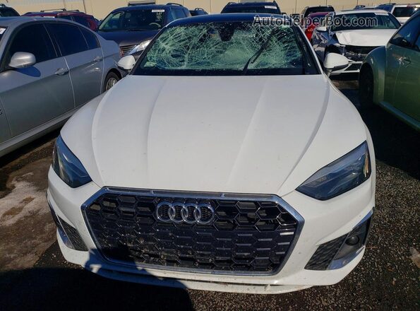 WAUDACF53MA039102 2021 AUDI A5 White წინა ხედი