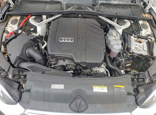 WAUDACF53MA039102 2021 AUDI A5 White უკანა სალონის ხედი