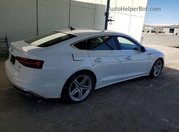 WAUDACF53MA059429 2021 AUDI A5 Белый Задняя правая четверть