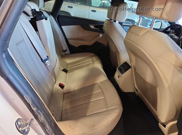 WAUDACF54MA015889 2021 AUDI A5 White Հետևի նստատեղերի տեսք