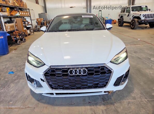 WAUDACF54MA015889 2021 AUDI A5 White Դիմացի տեսք