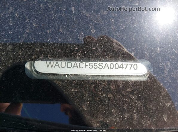 WAUDACF55SA004770 2025 AUDI OTHER White Вид підкапотного простору
