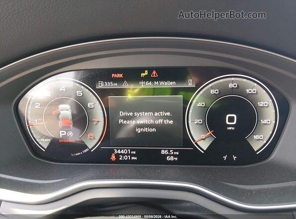 WAUDACF55SA004770 2025 AUDI OTHER White Вид задніх сидінь