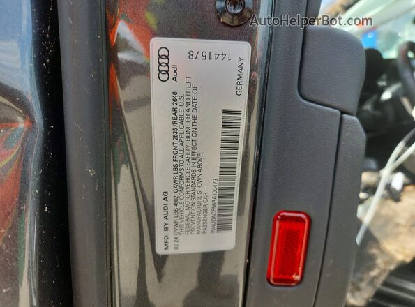 WAUDACF56RA100479 2024 AUDI A5 Gray Engine compartment view