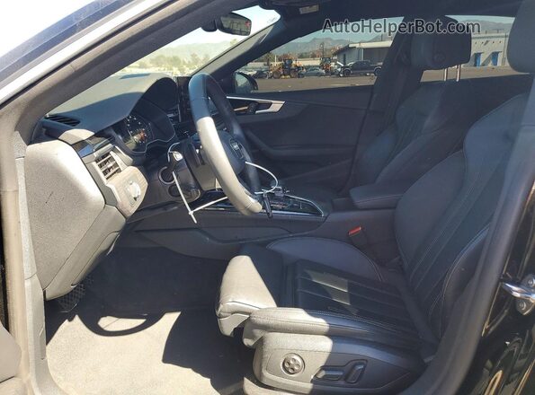 WAUDACF58RA045694 2024 AUDI A5 Black Widok wnętrza z przodu