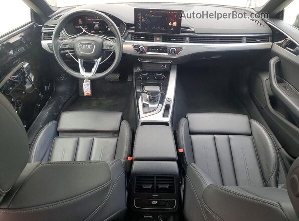 WAUDACF58SA009526 2025 AUDI A5 Black Առջևի վահանակի տեսք