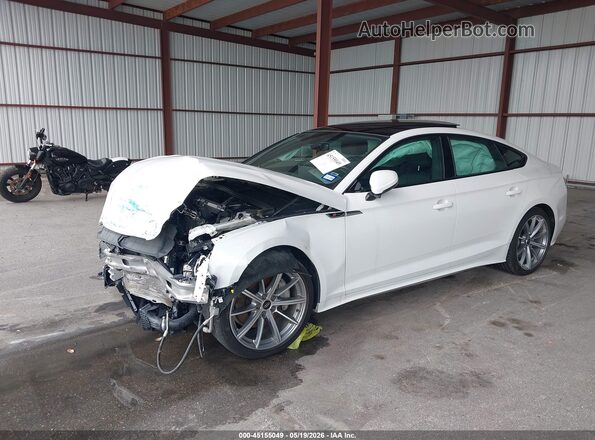 WAUDACF5XSA010418 2025 AUDI OTHER White წინა მარცხენა ხედი სამი მეოთხედიდან