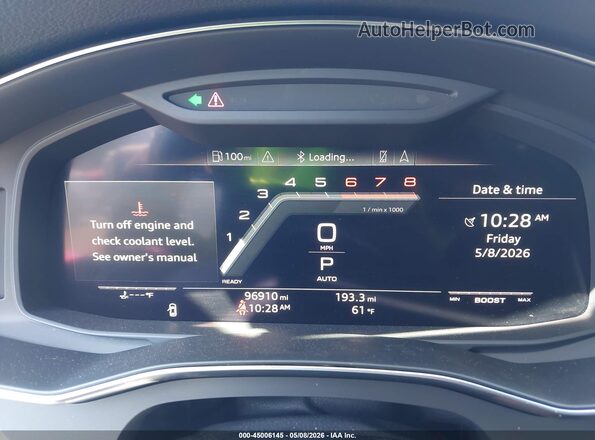 WAUDFAF25LN037855 2020 AUDI S6 Black Vista de los asientos traseros