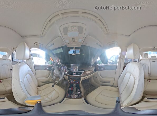 WAUDFAFCXGN096477 2016 AUDI A6 Синий Панорамный вид салона 360°
