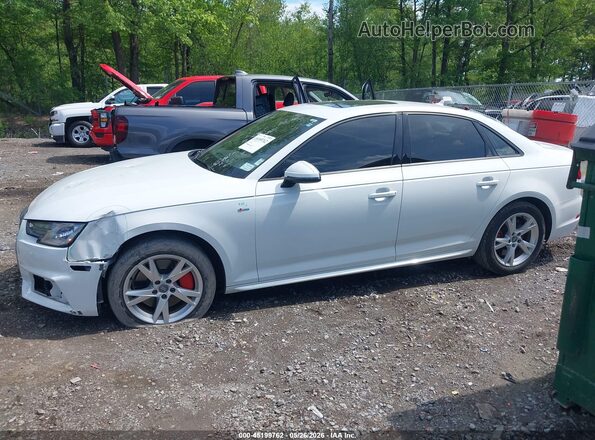 WAUDNAF40JA065183 2018 AUDI A4 White 360 interior view