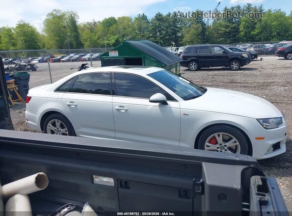 WAUDNAF40JA065183 2018 AUDI A4 White Rear interior view